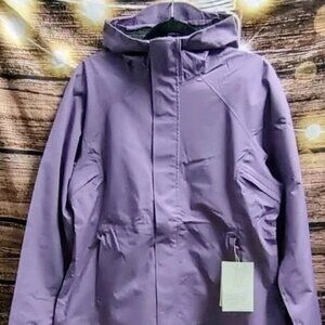 Women's Waterproof Anorak Jacket - All in Motion Plum Purple L